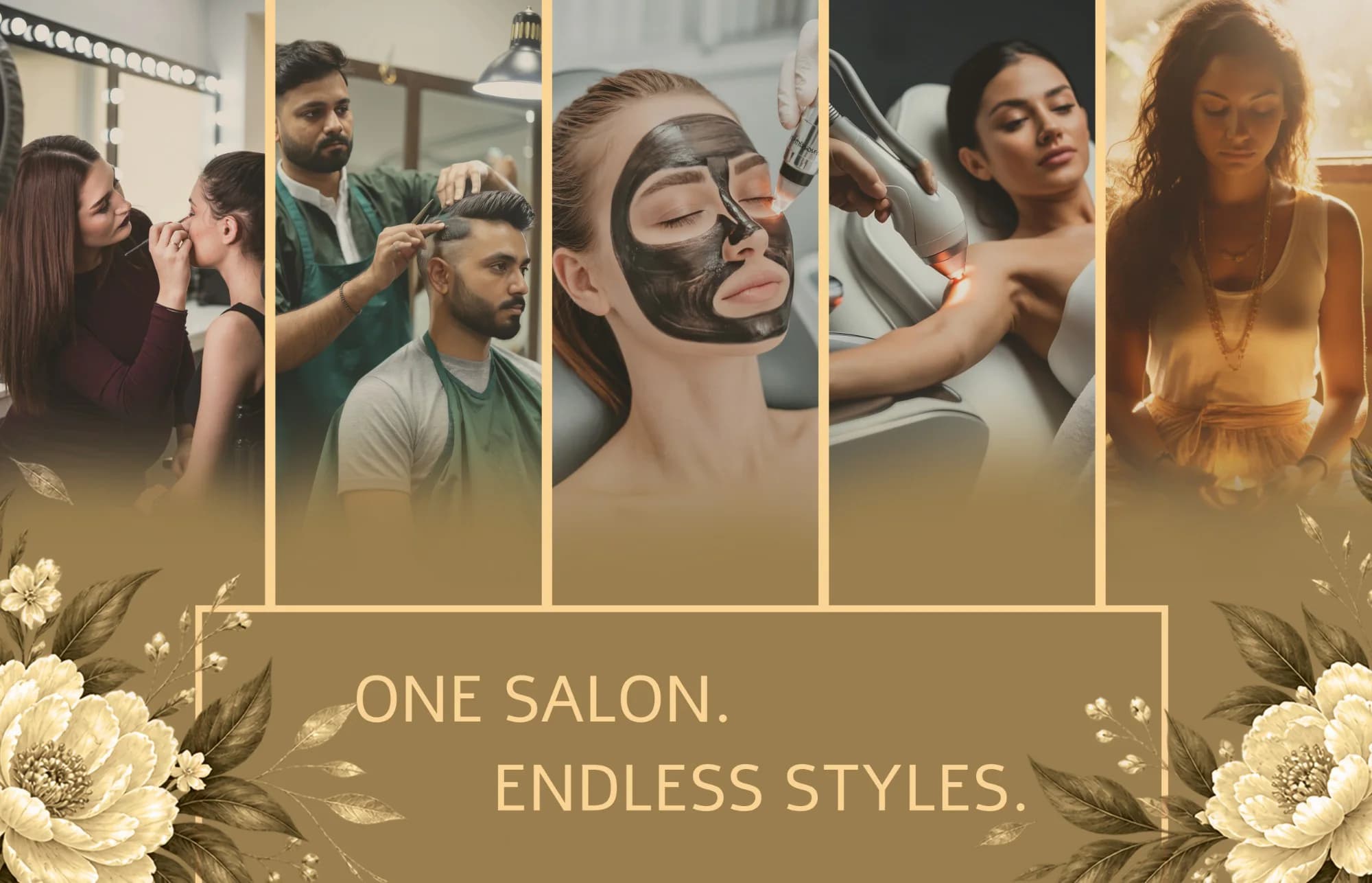 One salon, endless styles: makeup, men’s hair grooming, carbon facial, laser hair removal and wellness at Aviva